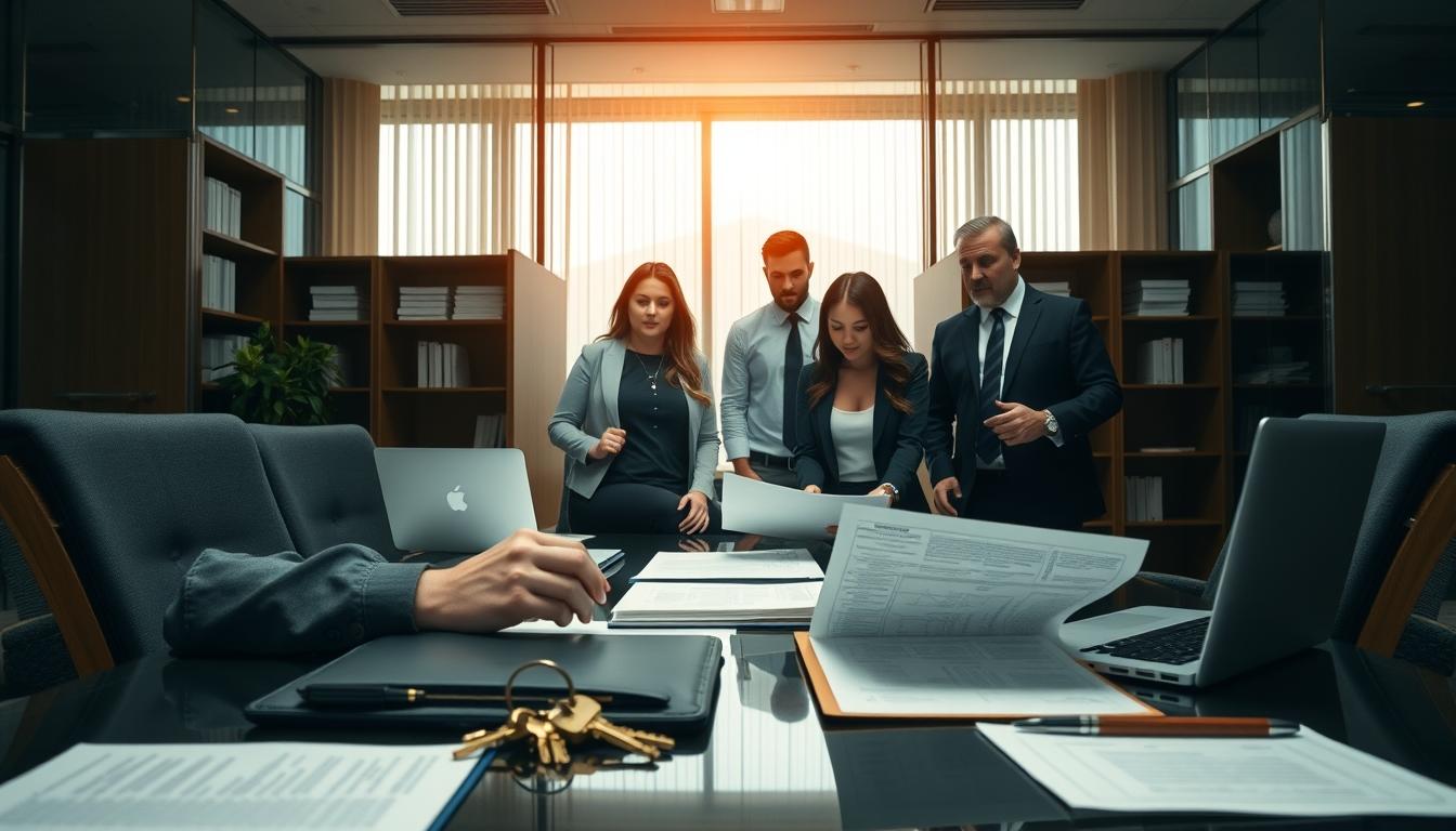 Coordination of property closing documents and timelines